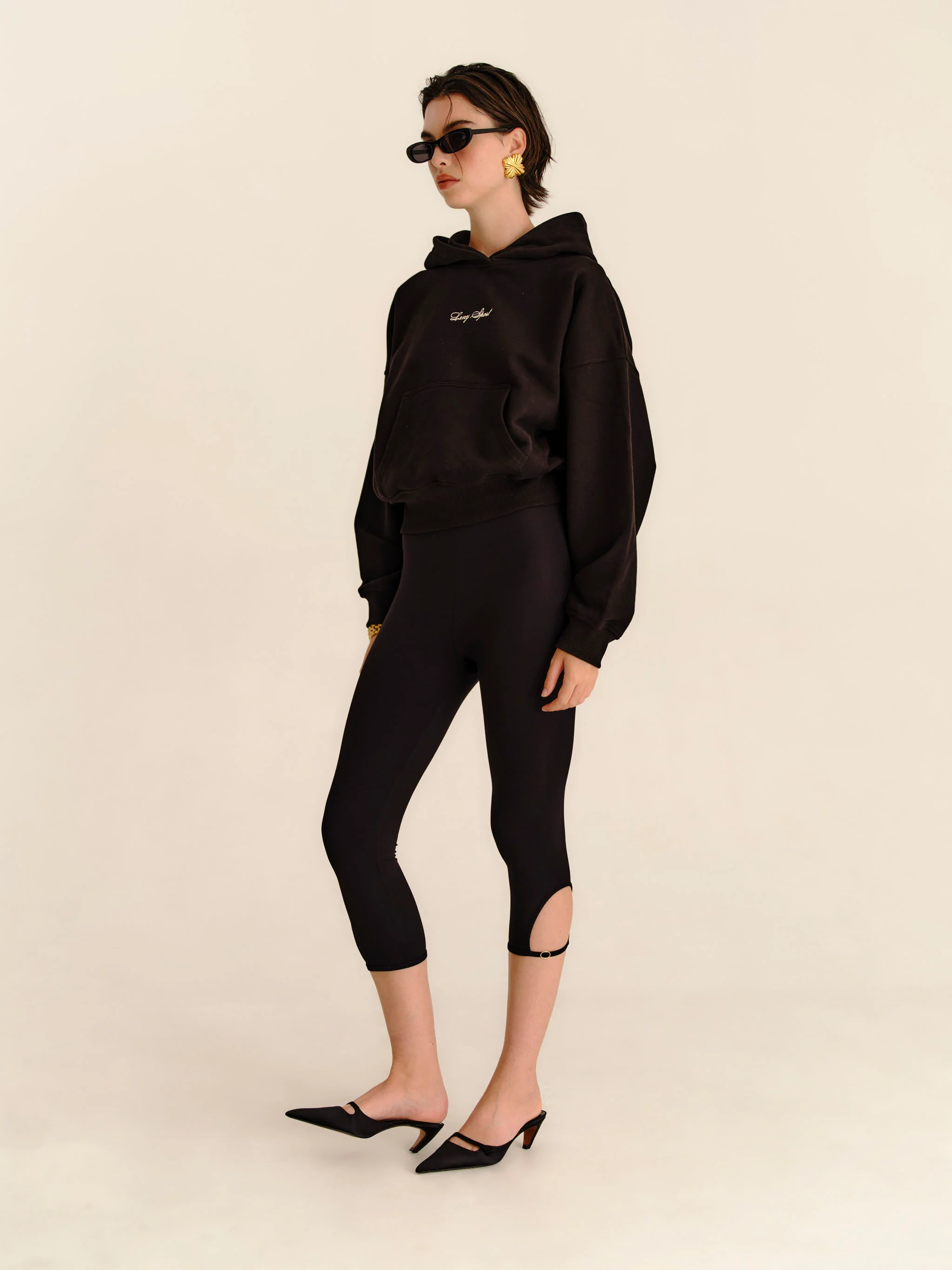 LENY Hoodie - Jet Black - Image 4